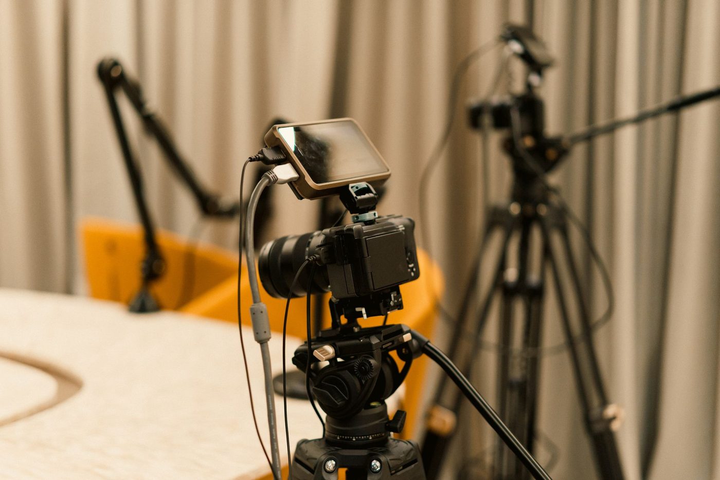 Video shoot setup